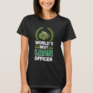 Camiseta O melhor agente de empréstimo do mundo, Money