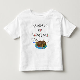 Camiseta O melhor amigo pescador do avô