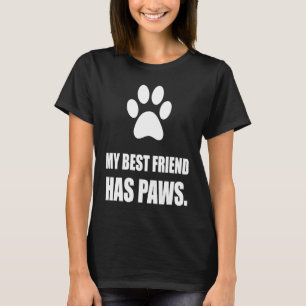 Camiseta O Melhor Amigo Tem Ventilador Pet Pws