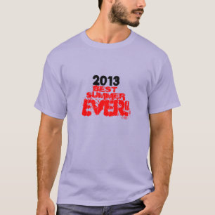 Camiseta O melhor ano sempre variável do verão