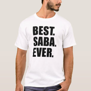 Camiseta O melhor avô sempre judaico de Saba