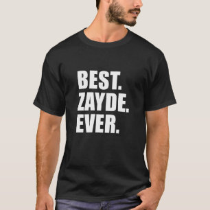 Camiseta O melhor avô sempre judaico de Zayde (na