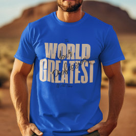 Camiseta O Melhor Azul do Mundo 