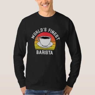 Camiseta O Melhor Barista do Mundo Futuro Fabricante de Caf