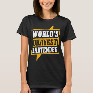 Camiseta O melhor barman do mercado