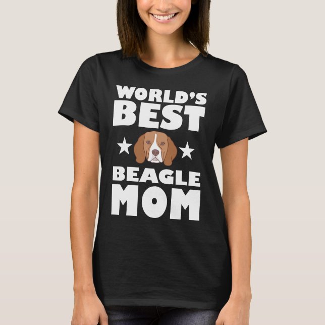Camiseta O melhor beagle dog Owner Gift-Shirt do mundo (Frente)