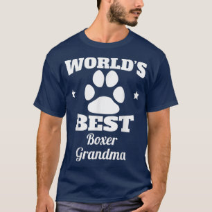 Camiseta O melhor cachorro da vovó do mundo 