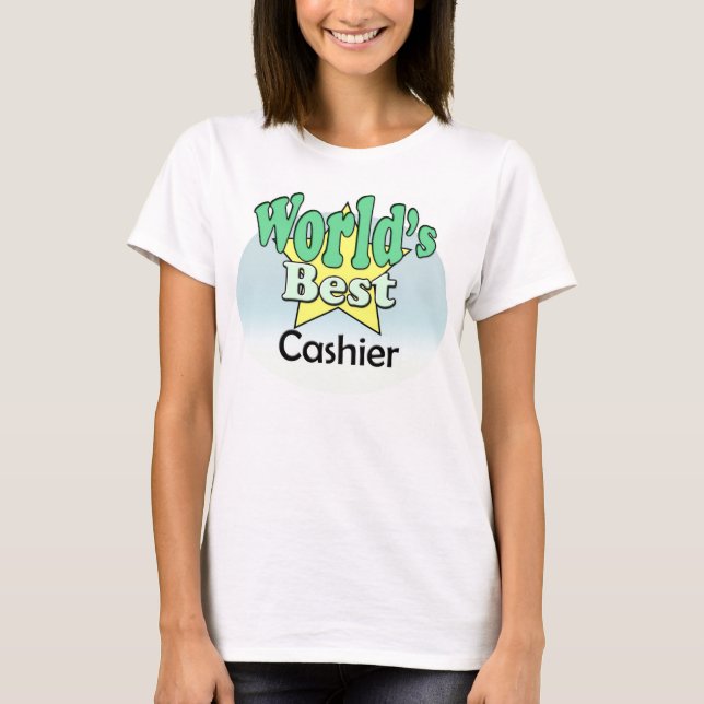Camiseta O melhor caixa do mundo (Frente)