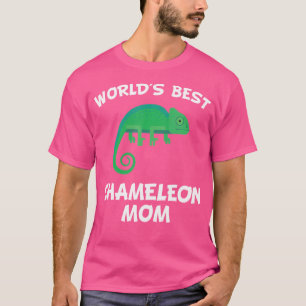 Camiseta O Melhor Camaleão Do Mundo Proprietário Da Mãe Cha