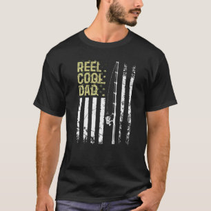 Camiseta O Melhor Carretilha de Pescador Legal Pai Para Pap