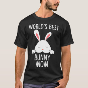 Camiseta O melhor coelho do mundo Rabino da mãe para o coel