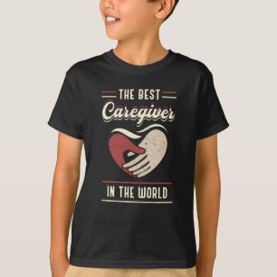Camiseta O Melhor Cuidador Do Mundo Enfermando Enfermagem E