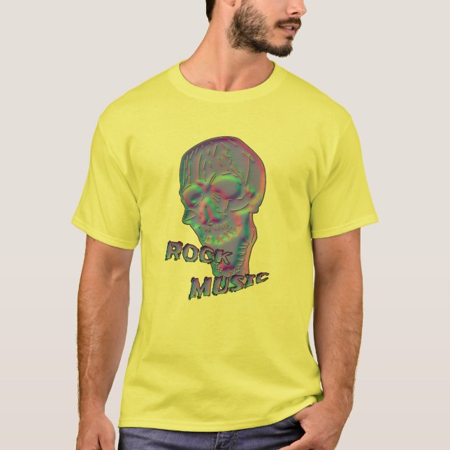 Camiseta o melhor da música rock (Frente)