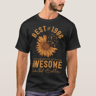 Camiseta O melhor de 1986 de tantos anos de ser incrível