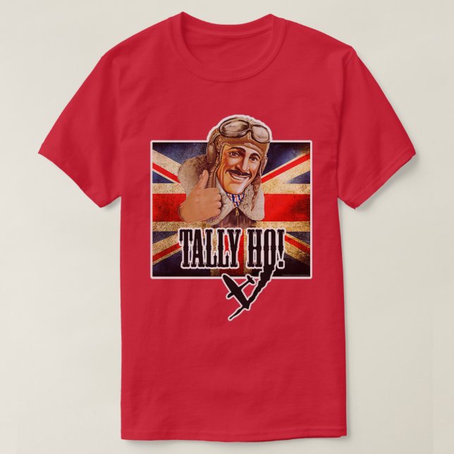 Camiseta O melhor de British Tally Ho (Frente do Design)