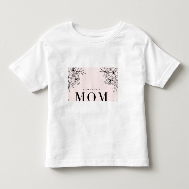 Camiseta O melhor design da mãe do mundo (Frente)