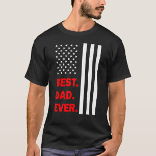 Camiseta O Melhor Dia de os pais Do Mundo E O Dia Da Bandei