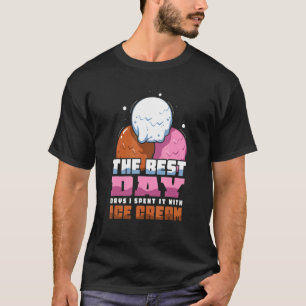 Camiseta O melhor dia que passei com o sorvete
