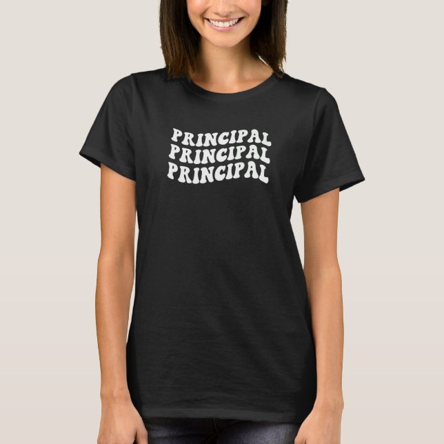 Camiseta O Melhor Diretor De Groovy De Volta Para O Princip (Frente)