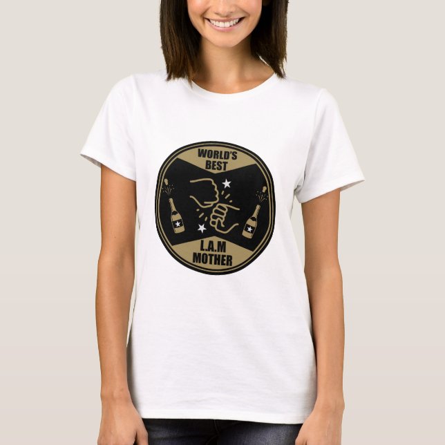 Camiseta O melhor do mundo é uma mãe (Frente)