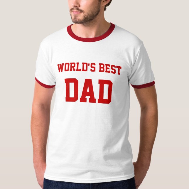 Camiseta O melhor do mundo, PAI (Frente)