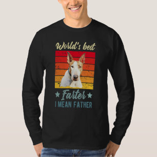 Camiseta O melhor do mundo, quero dizer o padre Bull Terrie