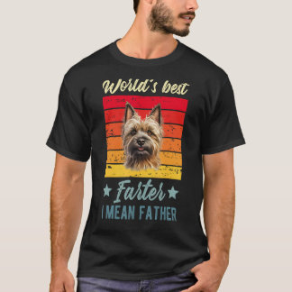 Camiseta O melhor do mundo, quero dizer o padre Cairn Terri