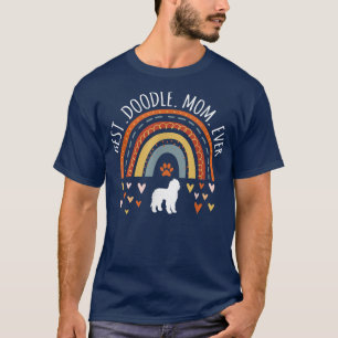 Camiseta O Melhor Dodle Mamãe Nunca Arco-Íris Presente Para
