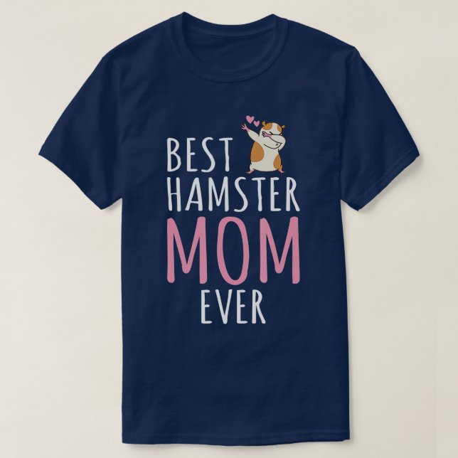 Camiseta O melhor dono do Hamster da Mãe (Frente do Design)