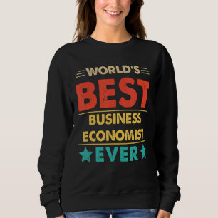 Camiseta O melhor economista de negócios do mundo todo