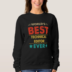 Camiseta O Melhor Editor Técnico do Retro World de Todos os