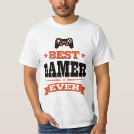 Camiseta O melhor Gamer nunca