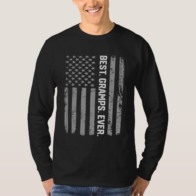 Camiseta O Melhor Grampo De Todos Os Estados Unidos, Bandei (Frente)