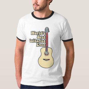 Camiseta O melhor guitarrista do mundo. citações motivacion