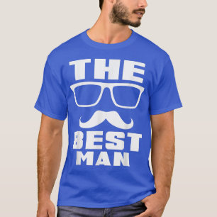 Camiseta O Melhor Homem da Festa de Despedida de Solteiro M