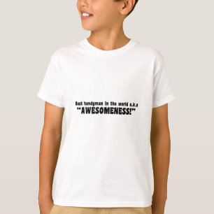 Camiseta O melhor homem do mundo... presente de dia de os p