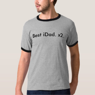 Camiseta O melhor iDad cronometra dois