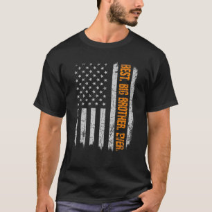 Camiseta O Melhor Irmão Grande Do Dia de os pais De Bandei
