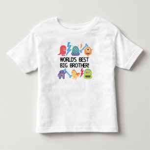 Camiseta O melhor irmão mais velho do mundo dos monstros