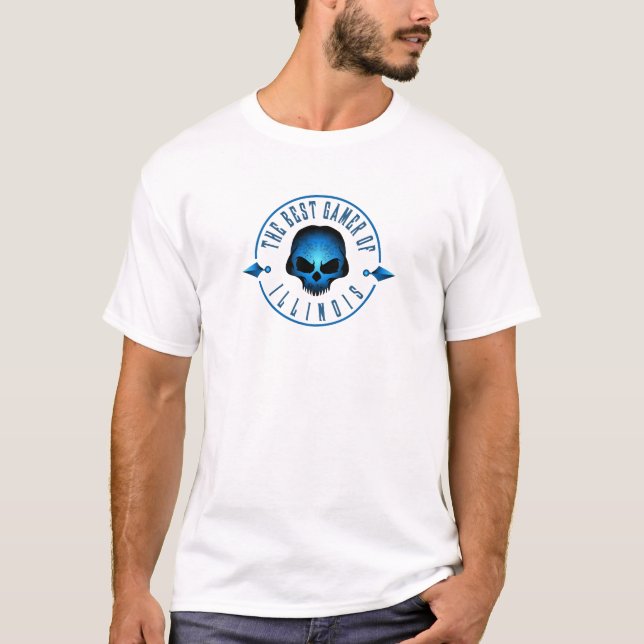 Camiseta O melhor jogador do ILLINOIS (Frente)