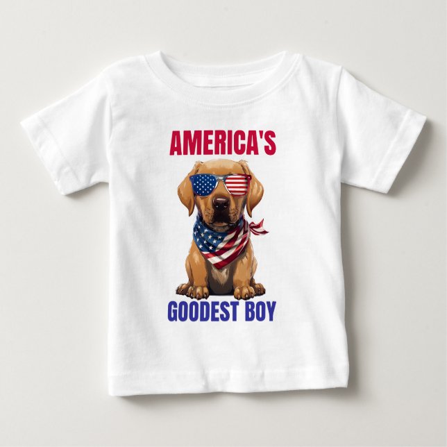 Camiseta O Melhor Labrador da América (Frente)