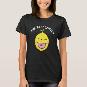 Camiseta O Melhor Lemom Funny Lemon Pun Dark BG