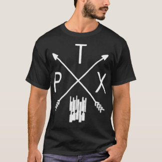 Camiseta O melhor logotipo da Pentatonix 1Genre Music pop E