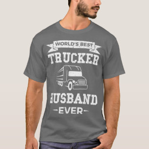 Camiseta O melhor marido de caminhoneiro do mundo jamais D