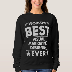Camiseta O melhor Marketing visual do mundo de todos os tem