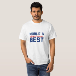 Camiseta O melhor mecânico do mundo
