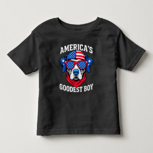 Camiseta O Melhor Menino Cachorro da América