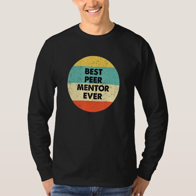 Camiseta O Melhor Mentor Peer Nunca (Frente)