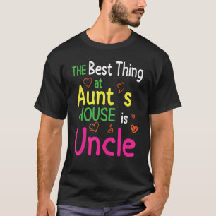 Camiseta O melhor na casa da tia é o tio Happy Niec