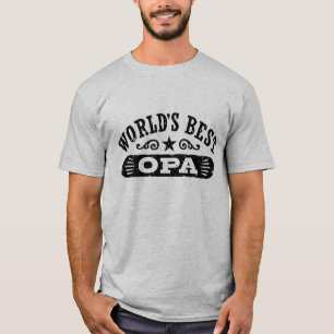 Camiseta O melhor Opa do mundo
